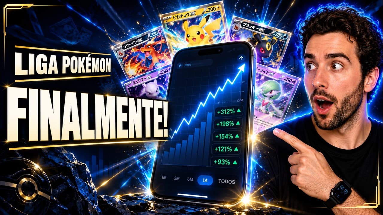 Liga Pokémon FINALMENTE tem histórico de vendas