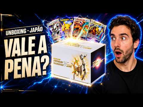 Abrindo a Premium Trainer Box VSTAR direto do JAPÃO | UNBOXING