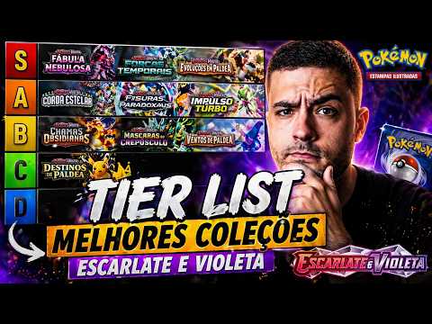 Tier List das Melhores Coleções de Escarlate e Violeta | Tier List